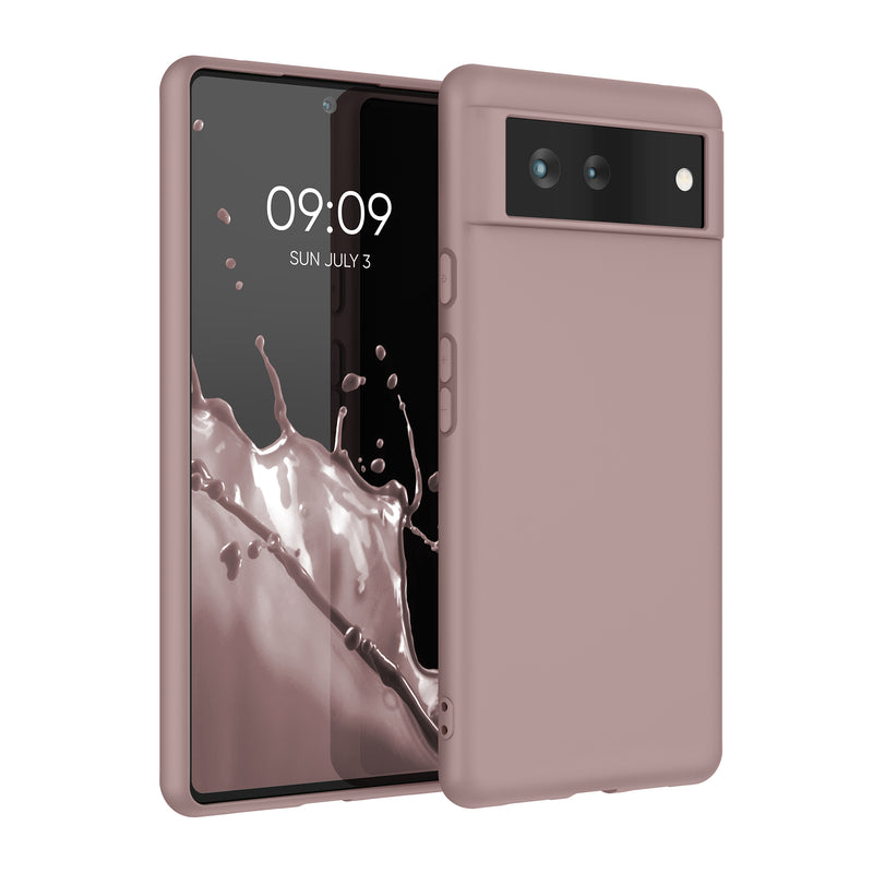 kwmobile Handyhülle für Google Pixel 6 Hülle - Kabelloses Laden - Schutzhülle Cover