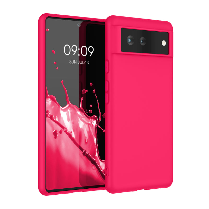 kwmobile Handyhülle für Google Pixel 6 Hülle - Kabelloses Laden - Schutzhülle Cover