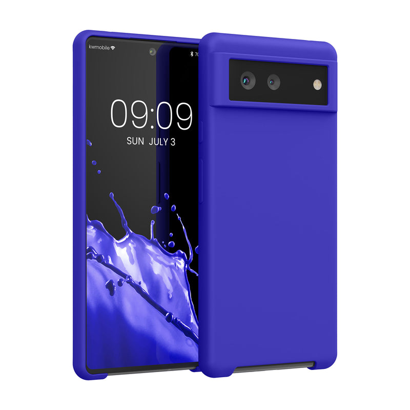kwmobile Handyhülle für Google Pixel 6 Case Kabelloses Laden Schutzhülle Cover