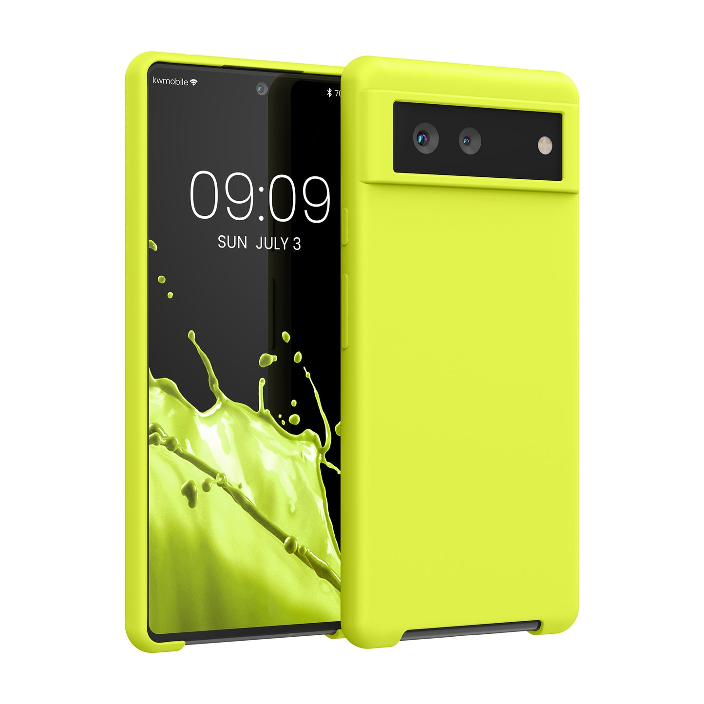 kwmobile Handyhülle für Google Pixel 6 Case Kabelloses Laden Schutzhülle Cover