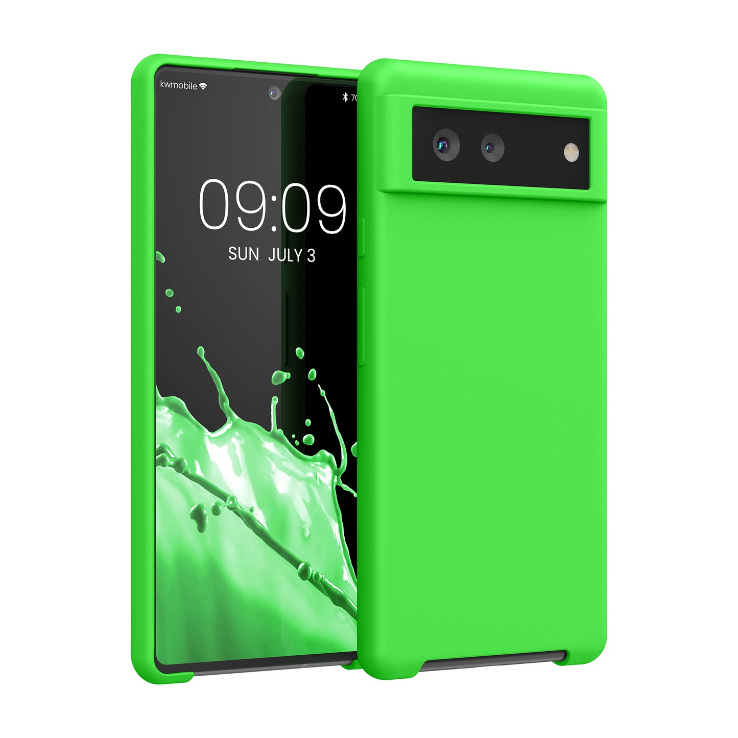 kwmobile Handyhülle für Google Pixel 6 Case Kabelloses Laden Schutzhülle Cover