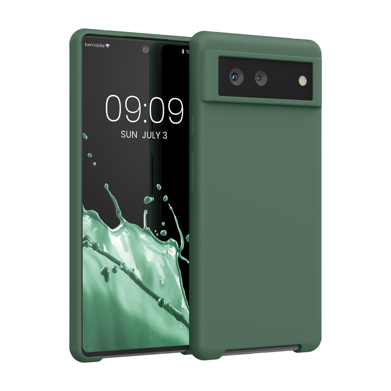 kwmobile Handyhülle für Google Pixel 6 Case Kabelloses Laden Schutzhülle Cover