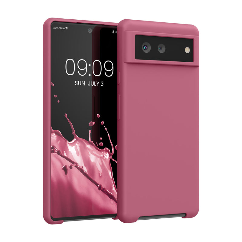 kwmobile Handyhülle für Google Pixel 6 Case Kabelloses Laden Schutzhülle Cover