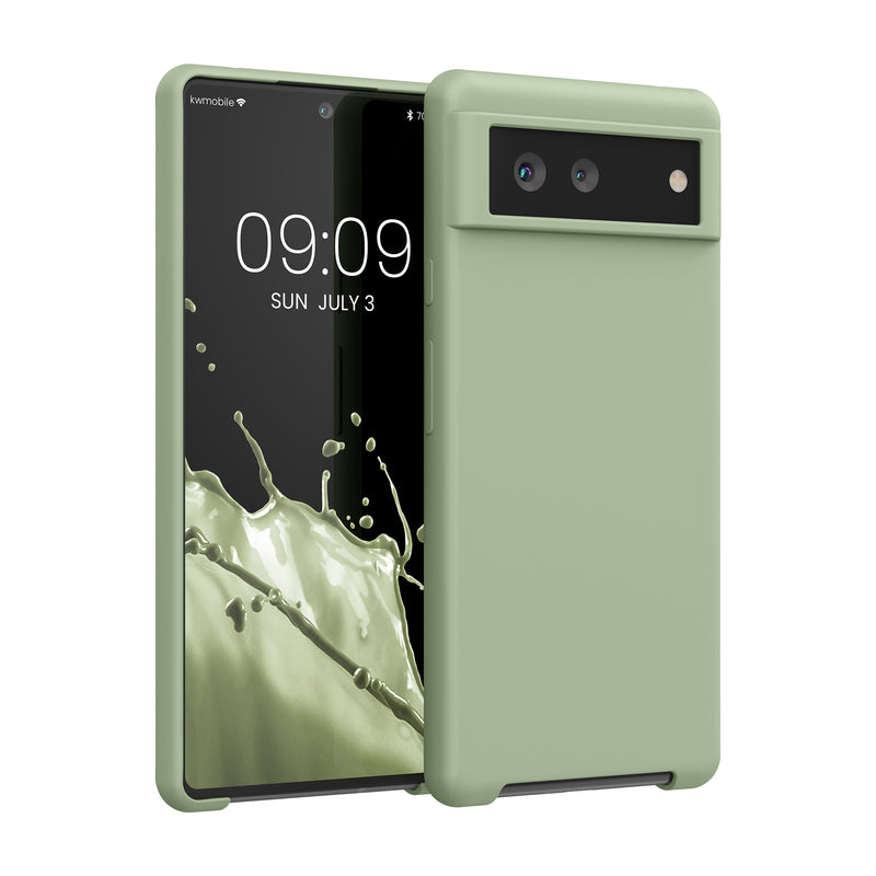 kwmobile Handyhülle für Google Pixel 6 Case Kabelloses Laden Schutzhülle Cover