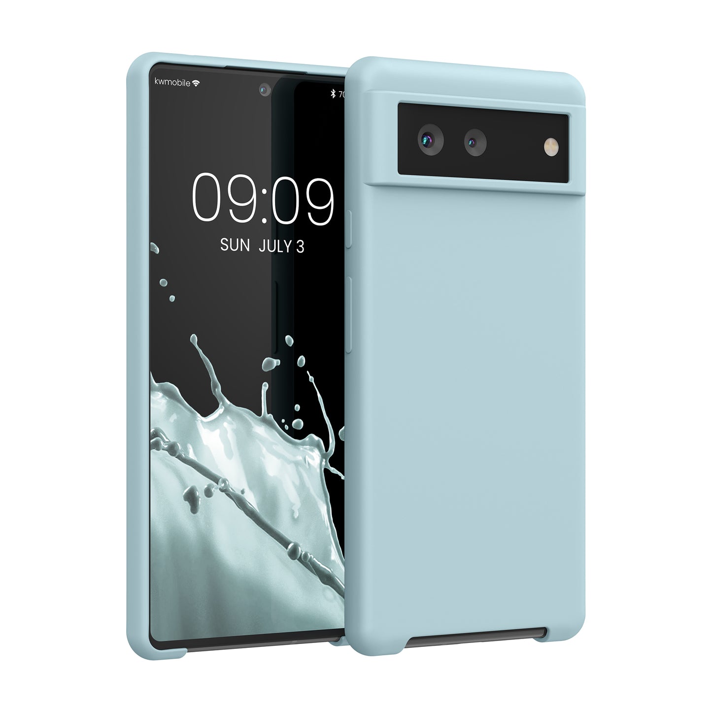 kwmobile Handyhülle für Google Pixel 6 Case Kabelloses Laden Schutzhülle Cover