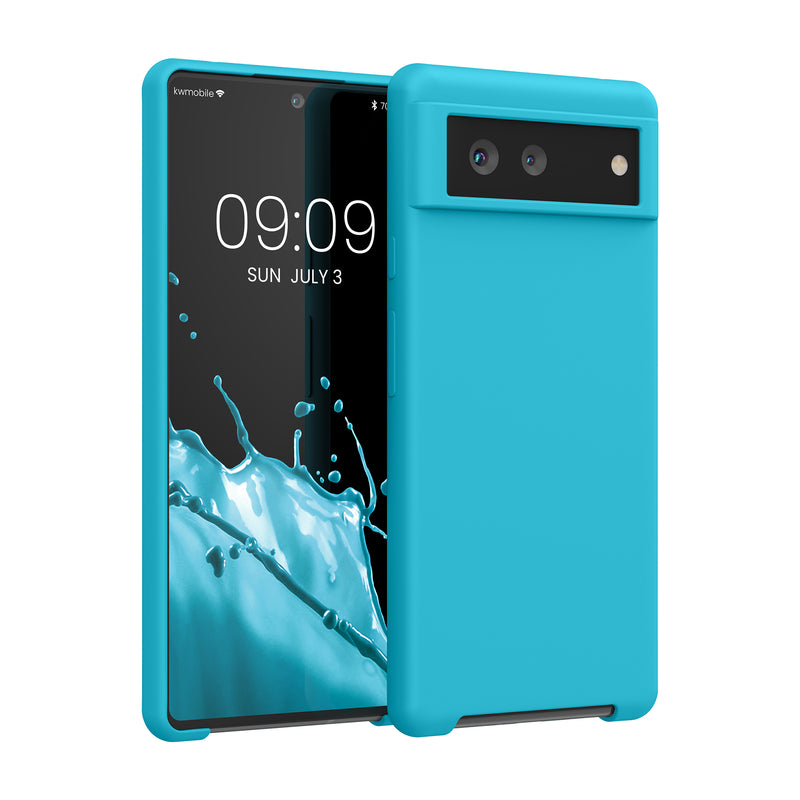 kwmobile Handyhülle für Google Pixel 6 Case Kabelloses Laden Schutzhülle Cover