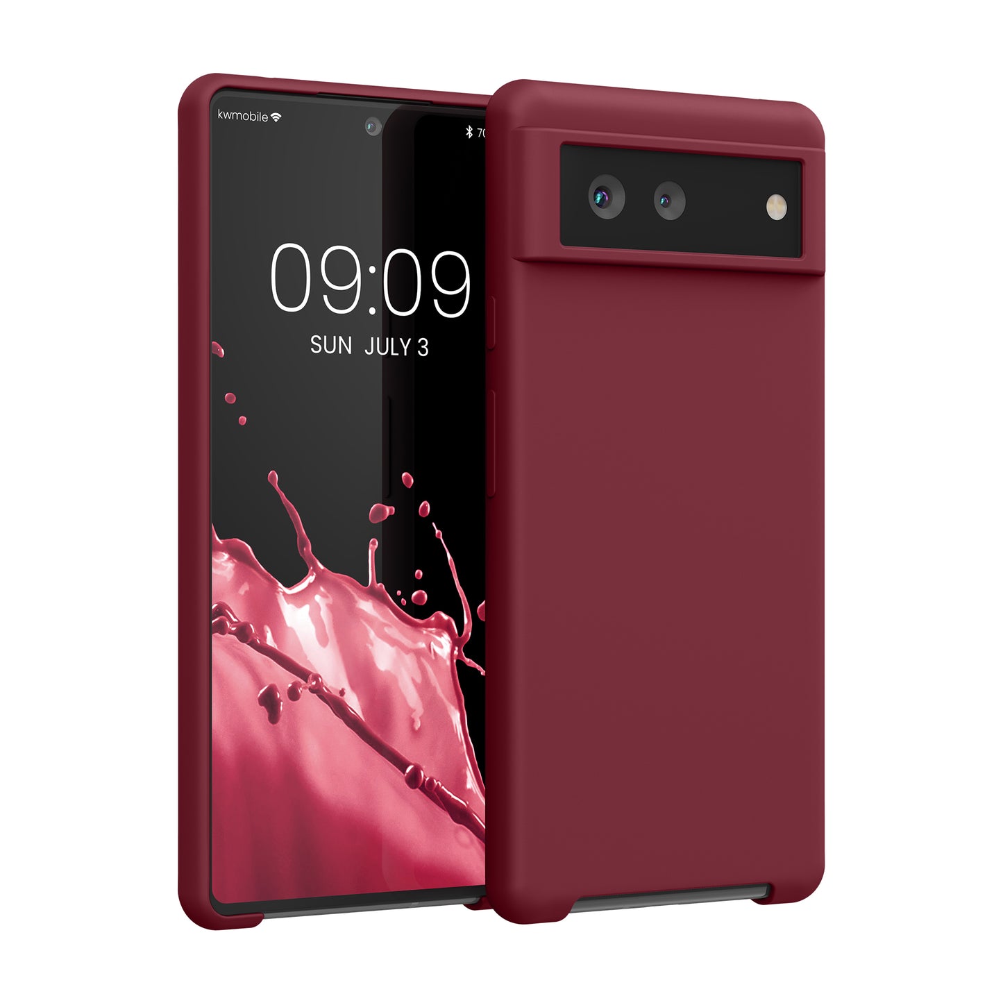 kwmobile Handyhülle für Google Pixel 6 Case Kabelloses Laden Schutzhülle Cover