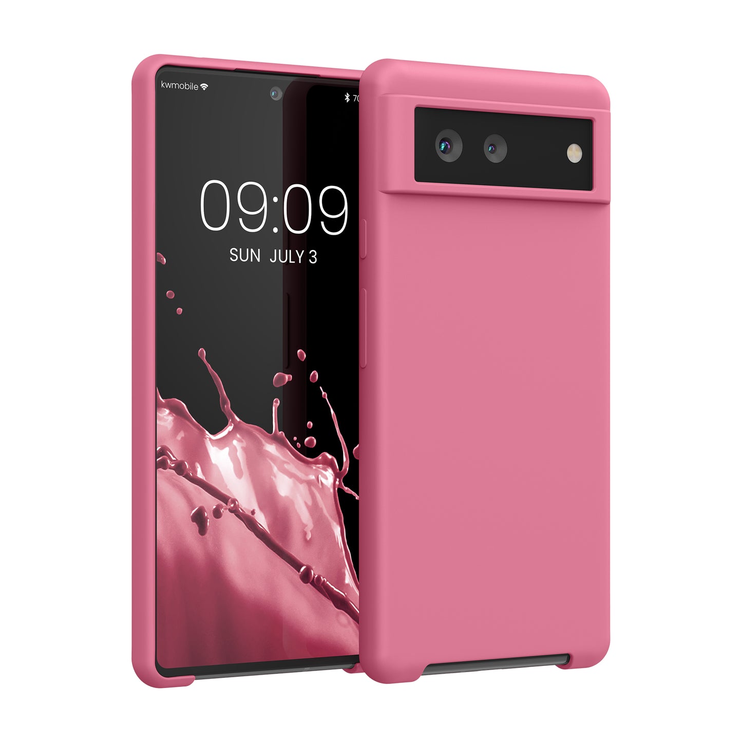 kwmobile Handyhülle für Google Pixel 6 Case Kabelloses Laden Schutzhülle Cover