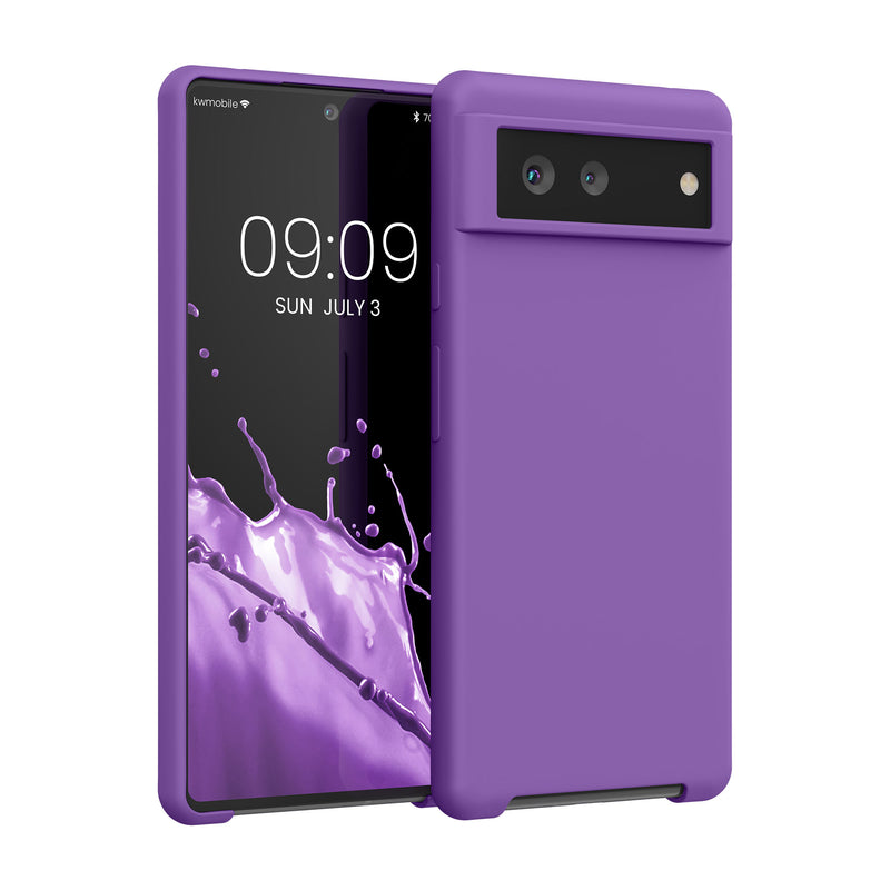 kwmobile Handyhülle für Google Pixel 6 Case Kabelloses Laden Schutzhülle Cover