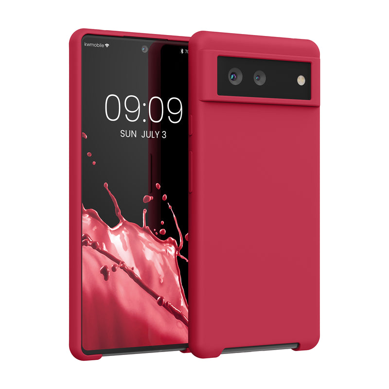 kwmobile Handyhülle für Google Pixel 6 Case Kabelloses Laden Schutzhülle Cover