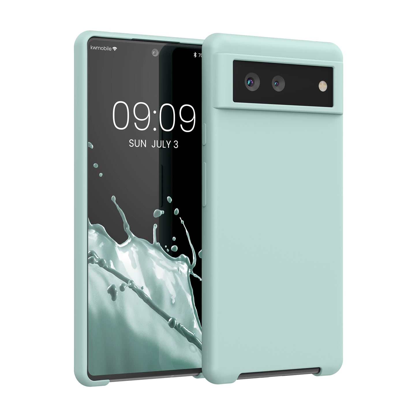 kwmobile Handyhülle für Google Pixel 6 Case Kabelloses Laden Schutzhülle Cover