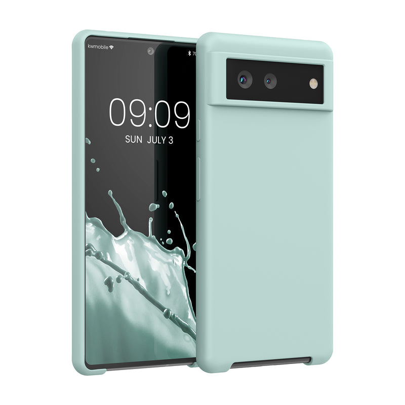 kwmobile Handyhülle für Google Pixel 6 Case Kabelloses Laden Schutzhülle Cover