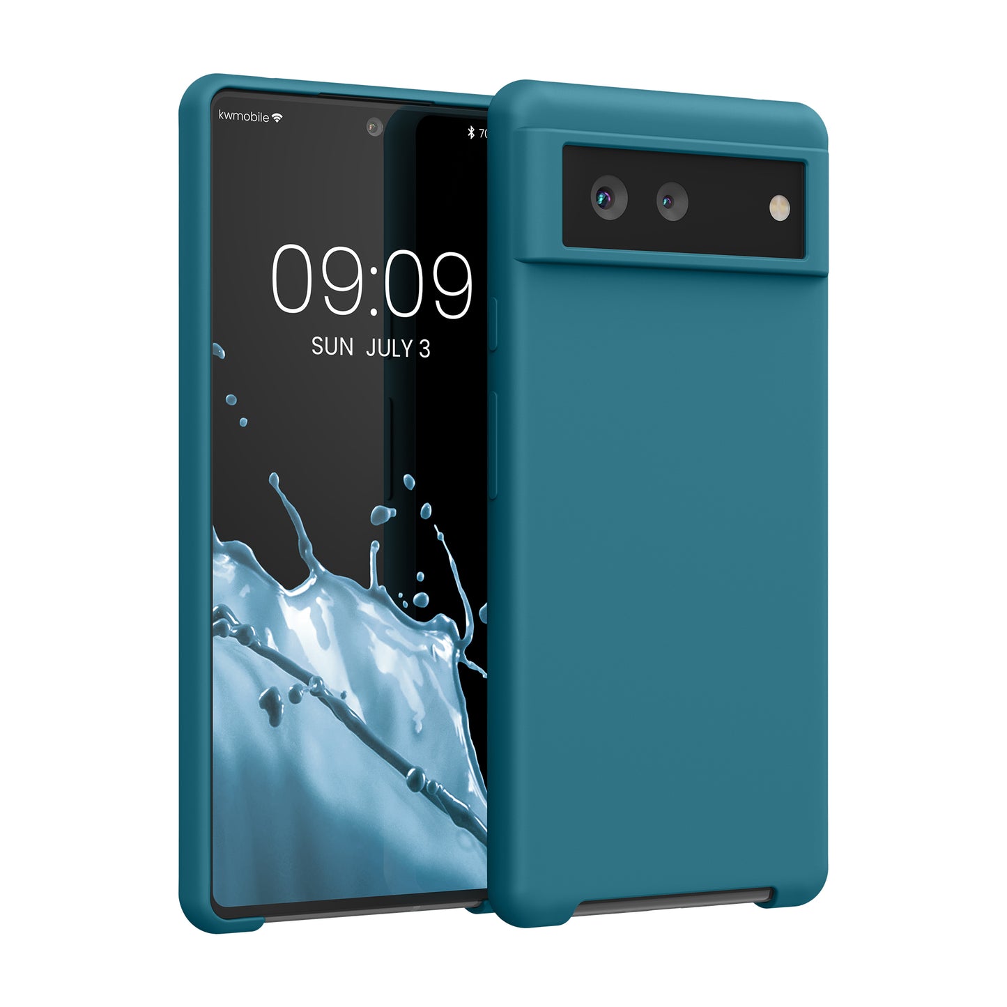 kwmobile Handyhülle für Google Pixel 6 Case Kabelloses Laden Schutzhülle Cover