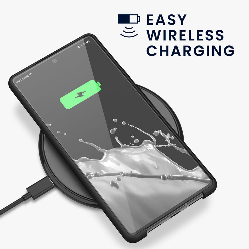 kwmobile Handyhülle für Google Pixel 6 Case Kabelloses Laden Schutzhülle Cover