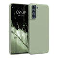 kwmobile Handyhülle für Samsung Galaxy S21 FE Hülle - Kabelloses Laden - Schutzhülle Cover