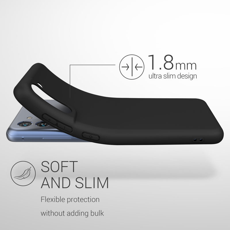kwmobile Handyhülle für Samsung Galaxy S21 FE Hülle - Kabelloses Laden - Schutzhülle Cover