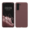 kwmobile Handyhülle für Samsung Galaxy S21 FE Hülle - Case Silikon - Kabelloses Laden - Schutzhülle Cover