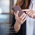 kwmobile Handyhülle für Samsung Galaxy S21 FE Hülle - Case Silikon - Kabelloses Laden - Schutzhülle Cover