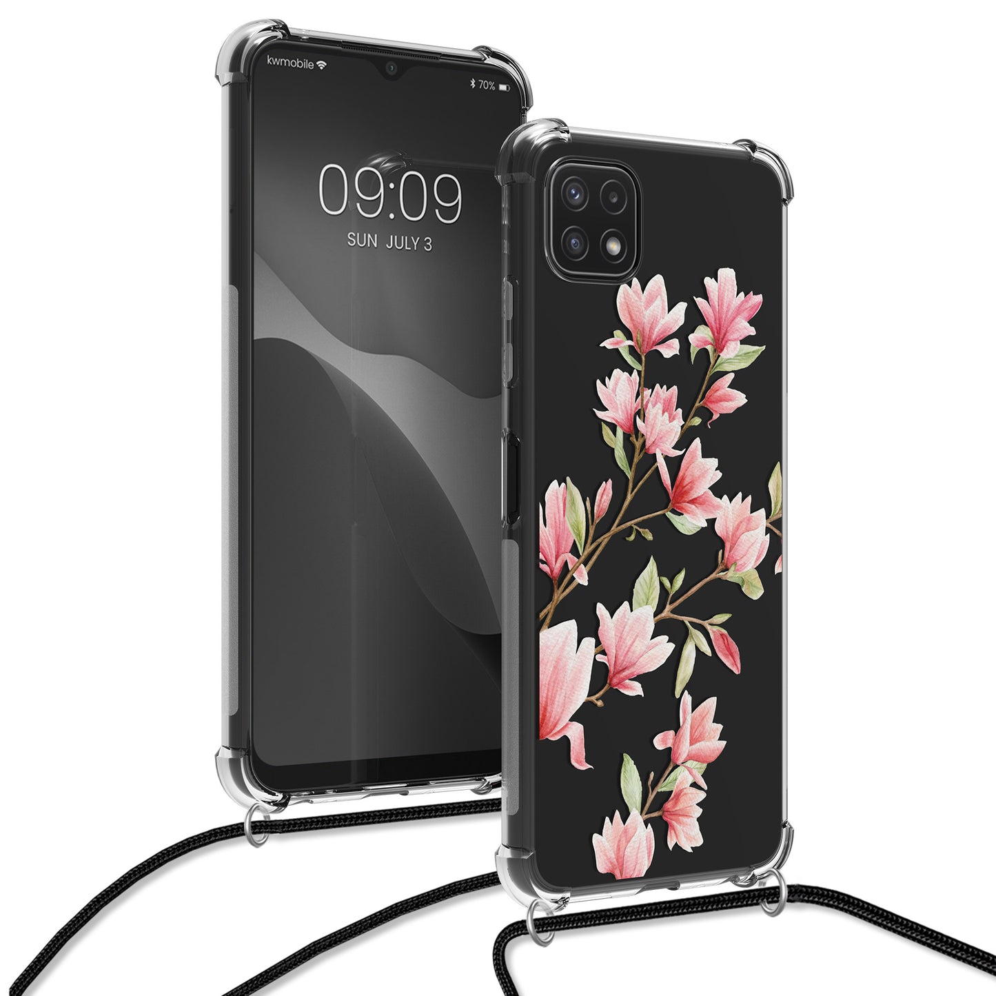 kwmobile Necklace Case kompatibel mit Samsung Galaxy A22 5G Hülle