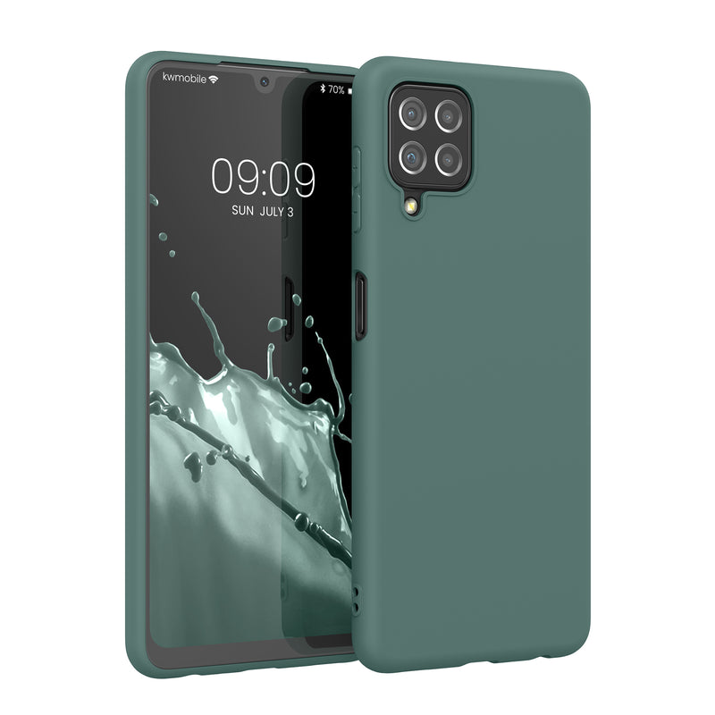 kwmobile Handyhülle für Samsung Galaxy A22 4G Hülle - Kabelloses Laden - Schutzhülle Cover