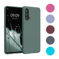 kwmobile Hülle kompatibel mit OnePlus Nord CE 5G Hülle - weiches TPU Silikon Case - Cover geeignet für kabelloses Laden - Blaugrün Blaugrün  