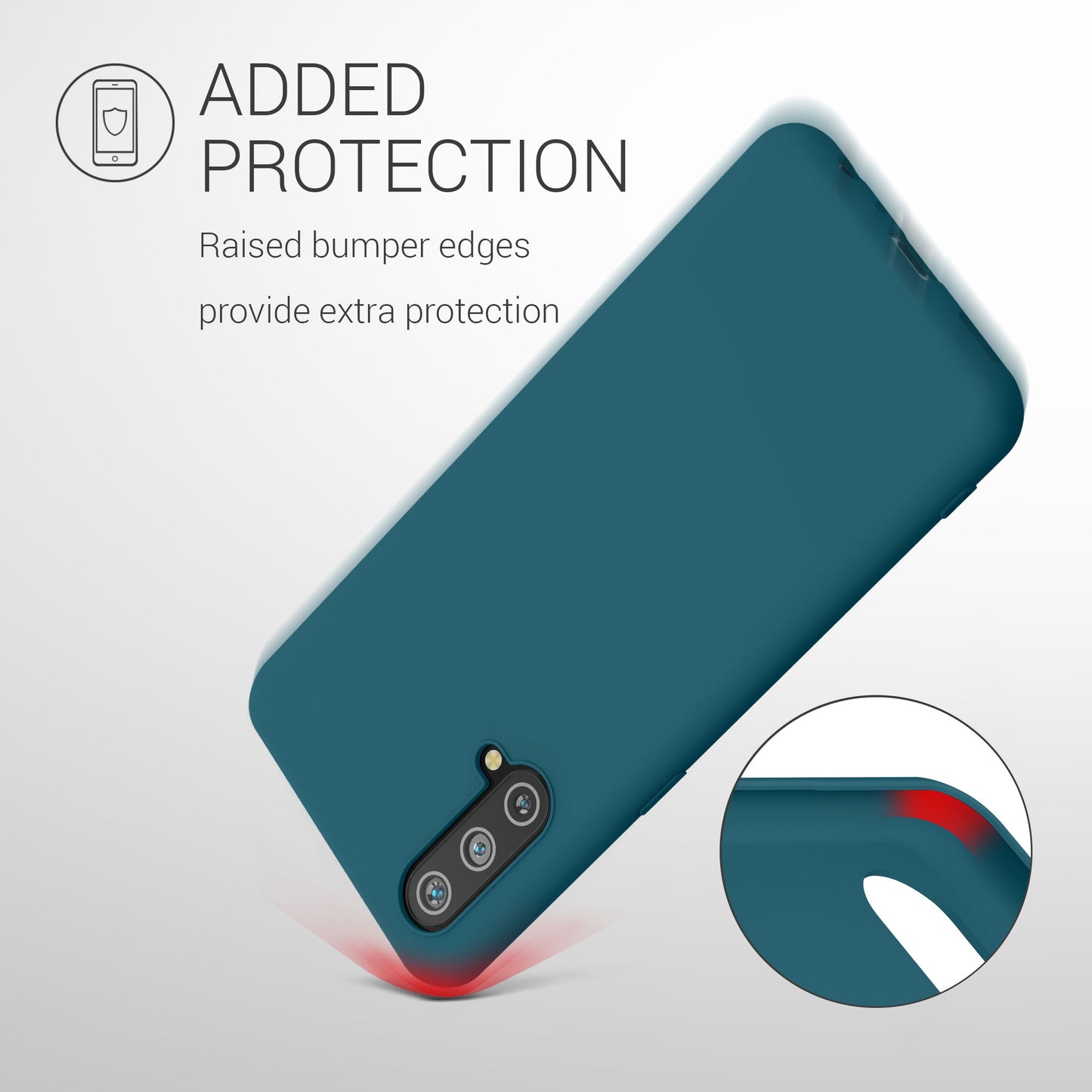 kwmobile Handyhülle für OnePlus Nord CE 5G - Kabelloses Laden - Schutzhülle Cover