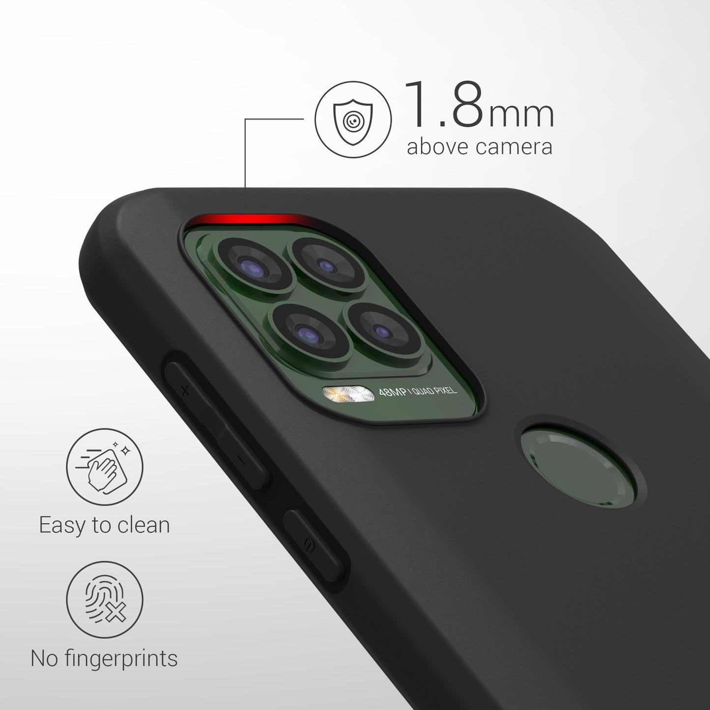 kwmobile Handyhülle für Motorola Moto G Stylus 5G Hülle Kabelloses Laden Schutzhülle Cover