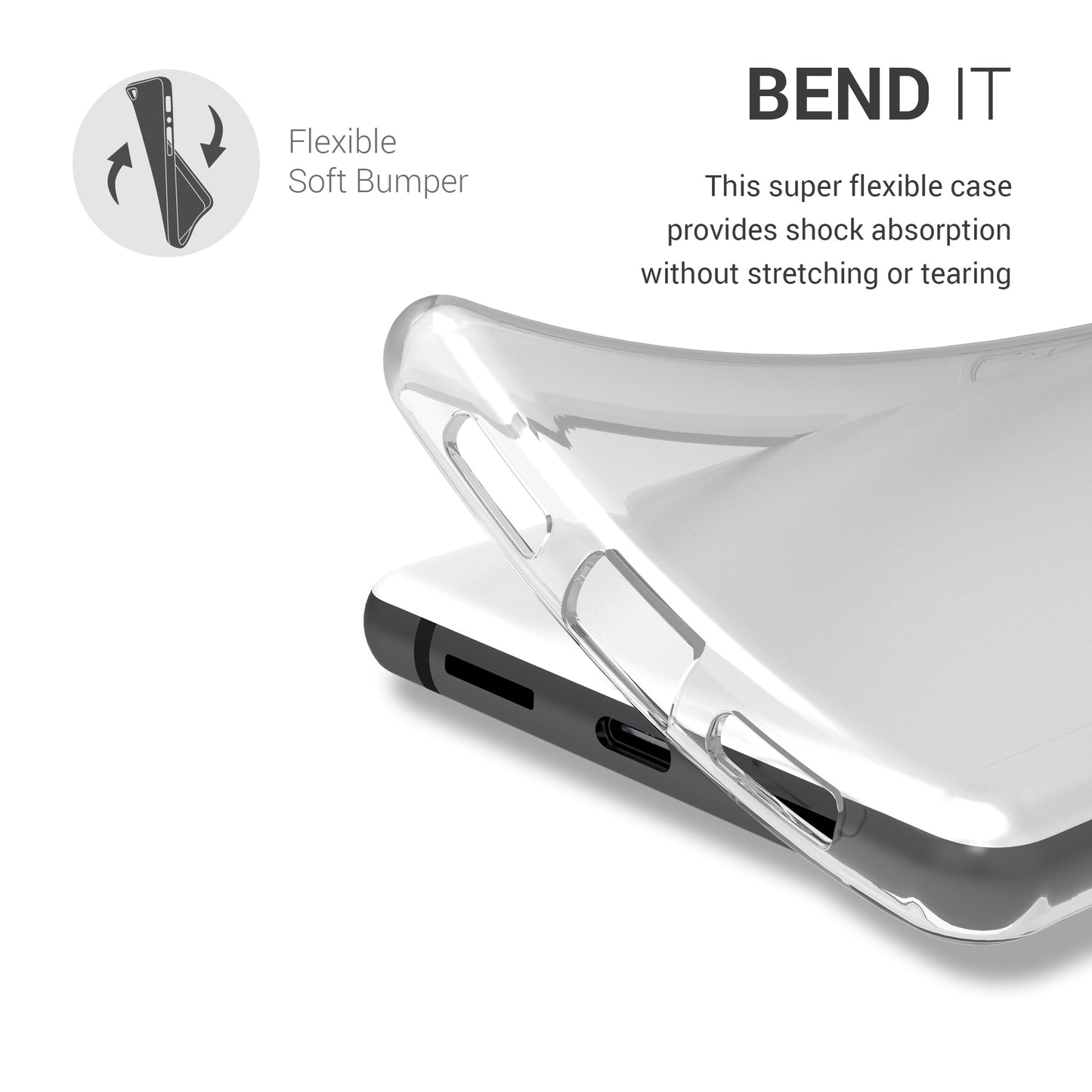 kwmobile Hülle kompatibel mit Google Pixel 6 Silikon Handyhülle Handy Case