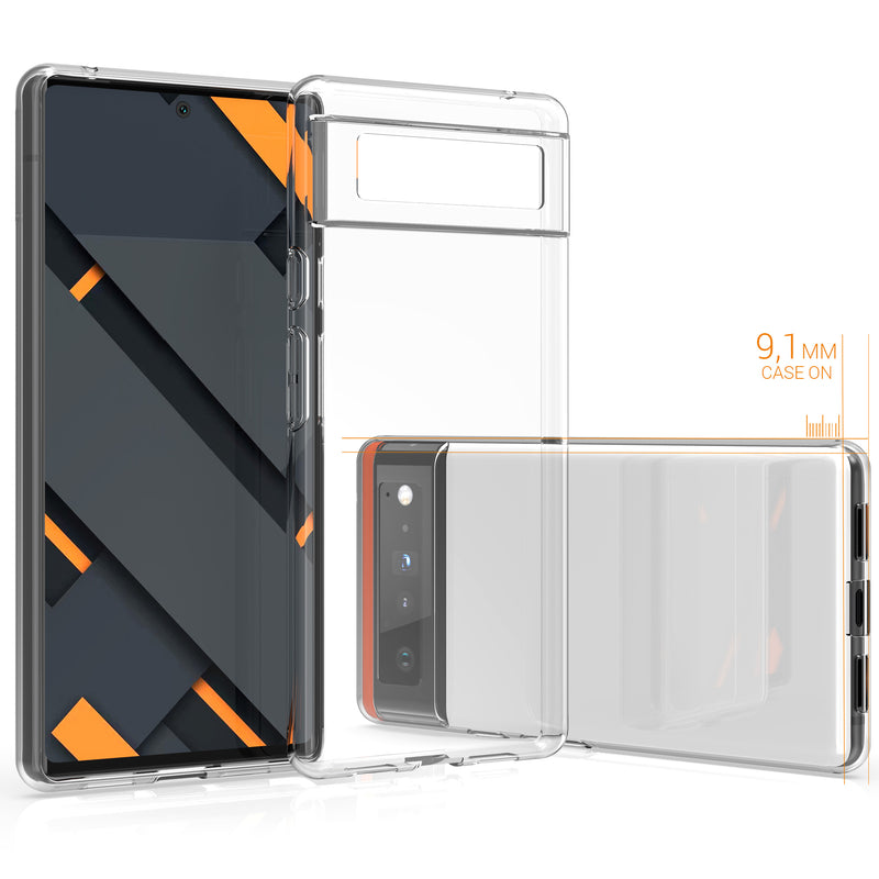 kwmobile Hülle kompatibel mit Google Pixel 6 Silikon Handyhülle Handy Case