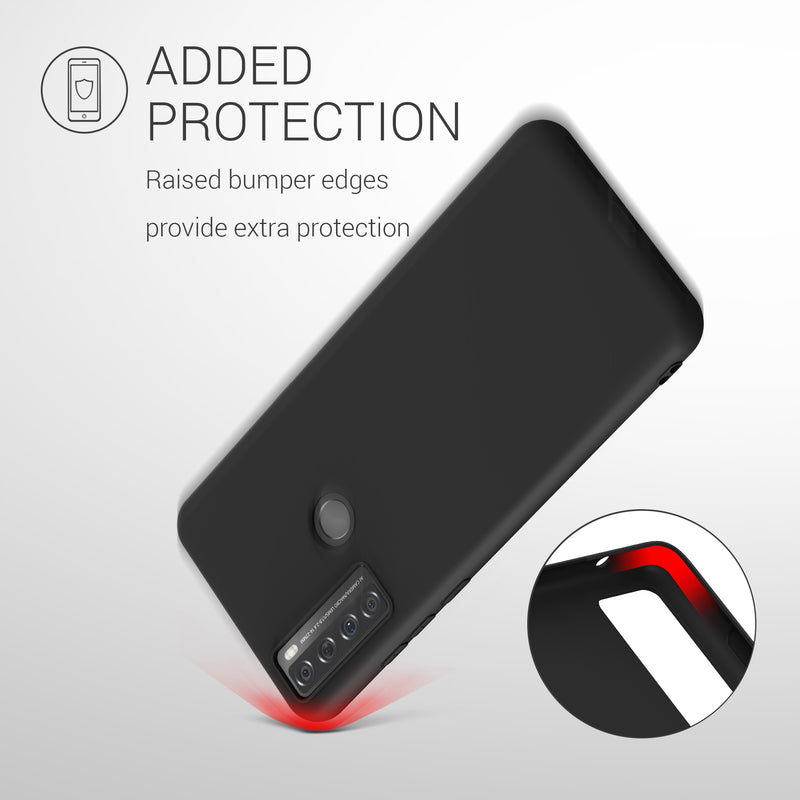 kwmobile Handyhülle für TCL 20 SE Hülle - Kabelloses Laden - Schutzhülle Cover