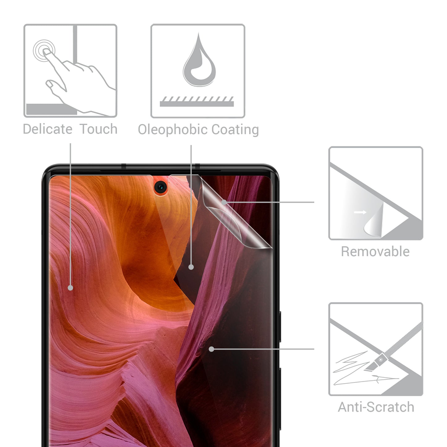 3x Folie kristallklar für Google Pixel 6