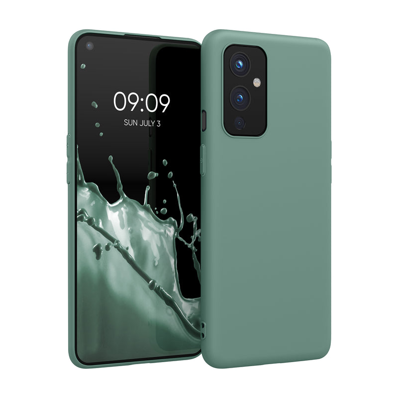 kwmobile Handyhülle für OnePlus 9 (EU/NA Version) Hülle - Kabelloses Laden - Schutzhülle Cover