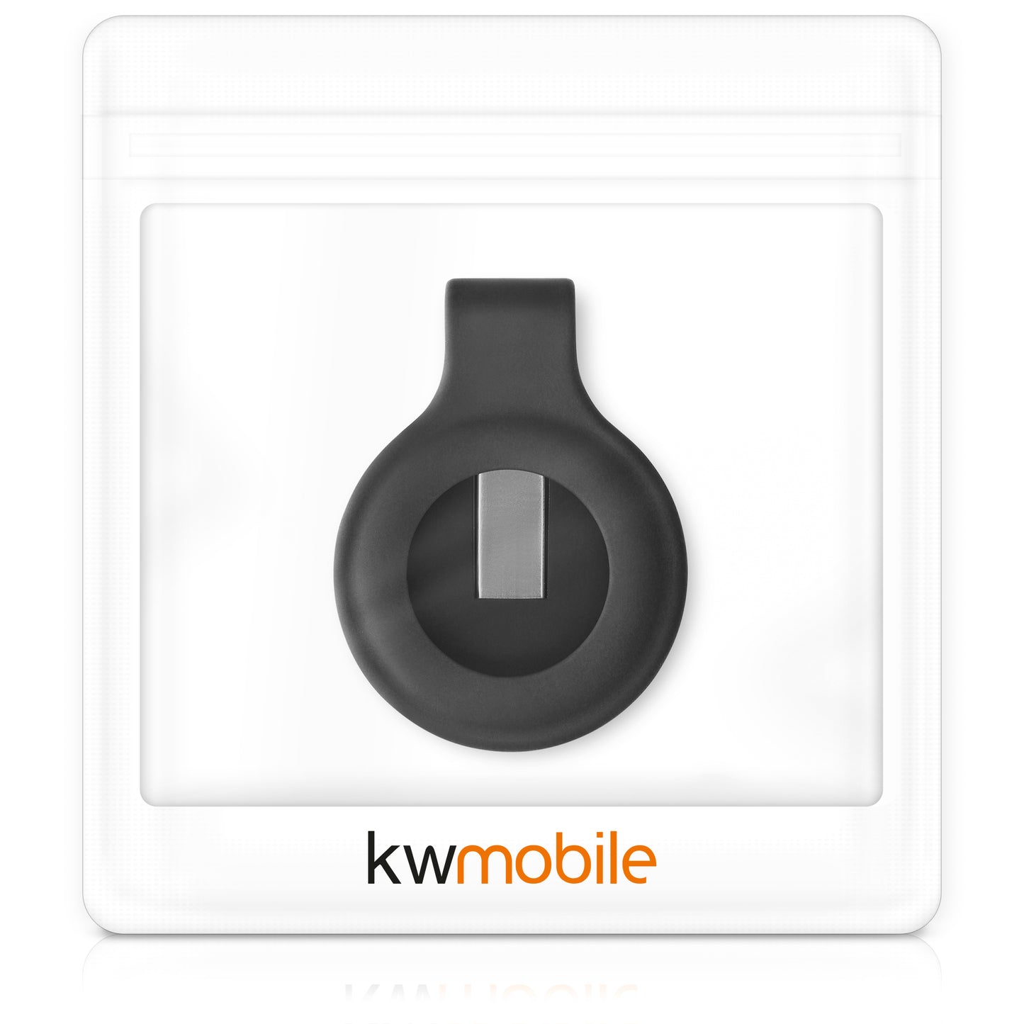 kwmobile Clip Halter für Apple AirTag Case Tracker Schutzhülle Klemm Halter Holder Halterung