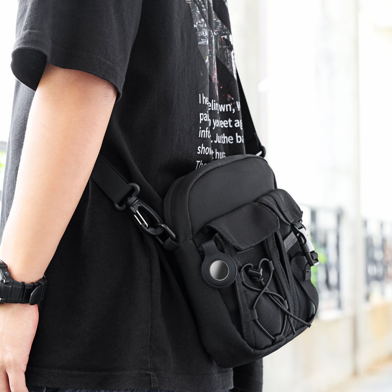 kwmobile Clip Halter für Apple AirTag Case Tracker Schutzhülle Klemm Halter Holder Halterung