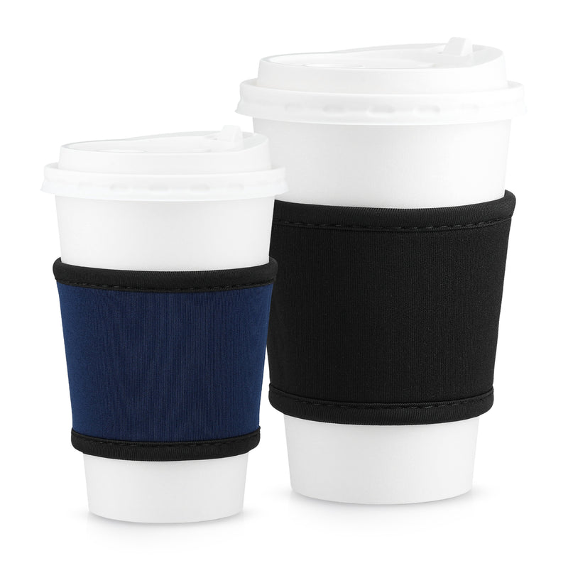 kwmobile Kaffeebecher Sleeve Hitzeschutz Manschette für Kaffee to go Becher für 200 bis 700 ml Trinkbecher