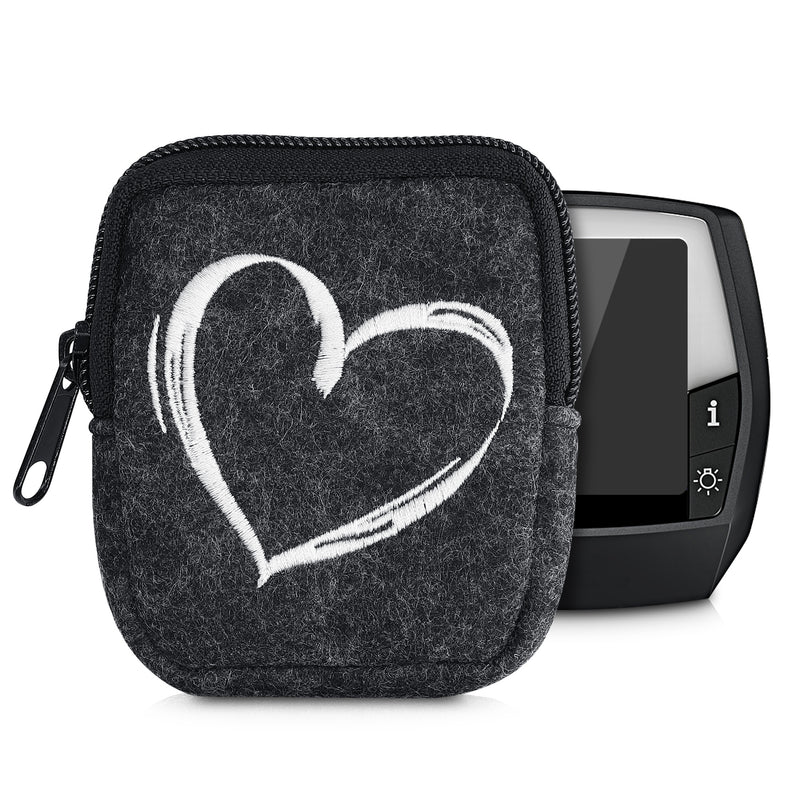 kwmobile Tasche kompatibel mit Bosch Intuvia - Hülle E-Bike Computer Schutztasche