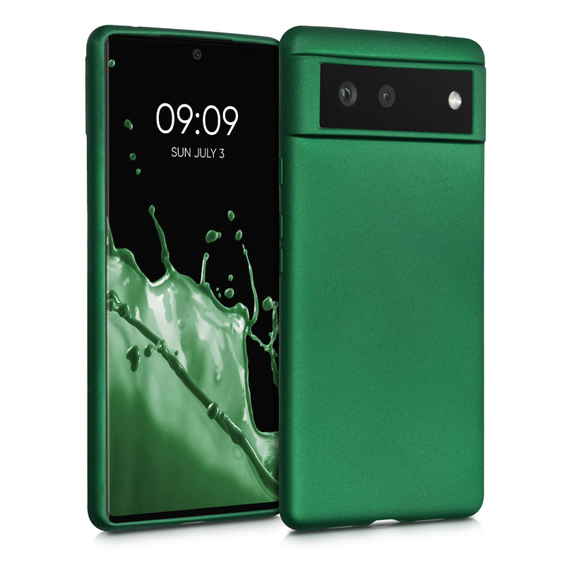 kwmobile Handyhülle für Google Pixel 6 Hülle Silikon Case Schutzhülle Cover