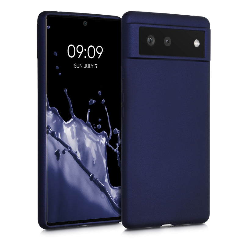 kwmobile Handyhülle für Google Pixel 6 Hülle Silikon Case Schutzhülle Cover
