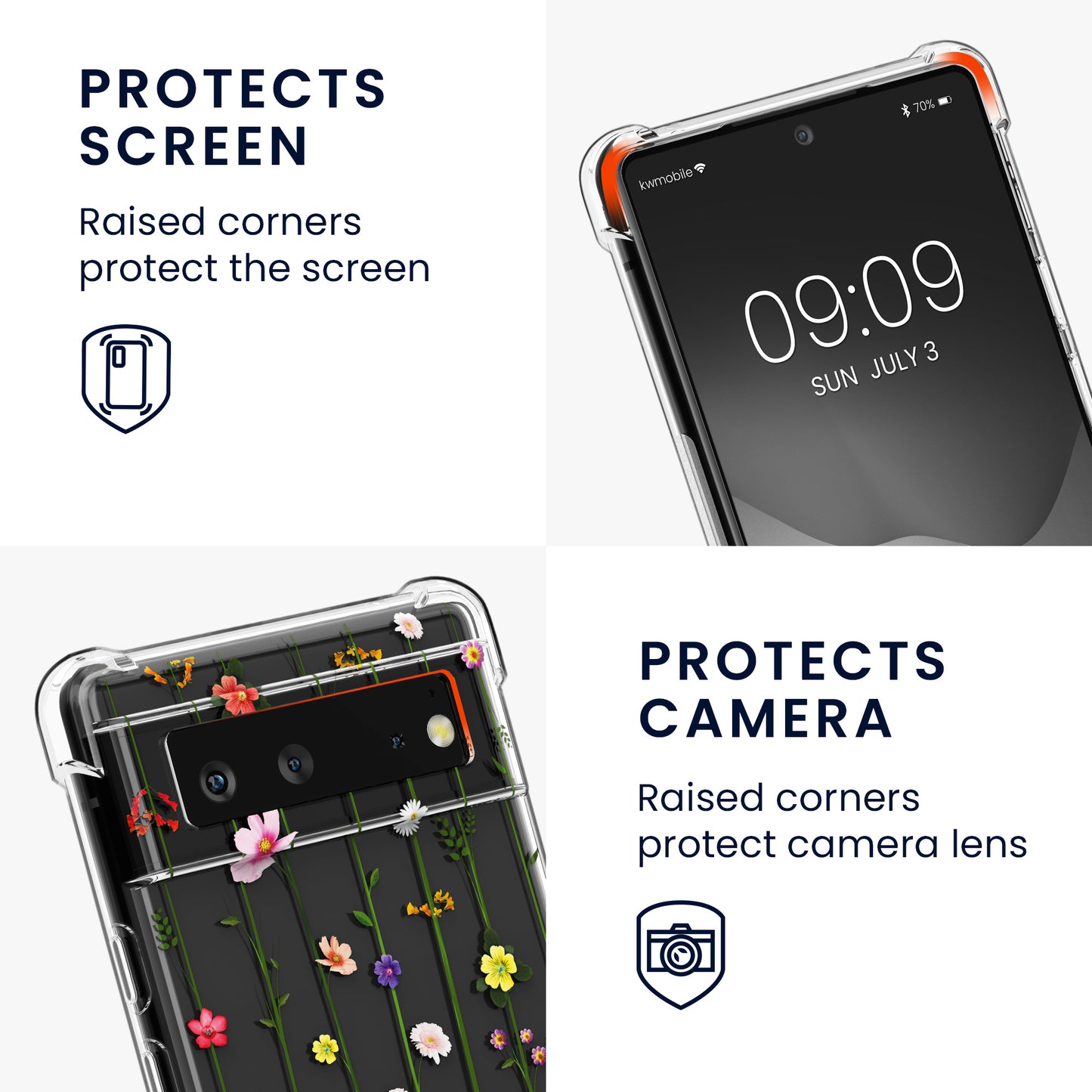 kwmobile Necklace Case kompatibel mit Google Pixel 6 Hülle