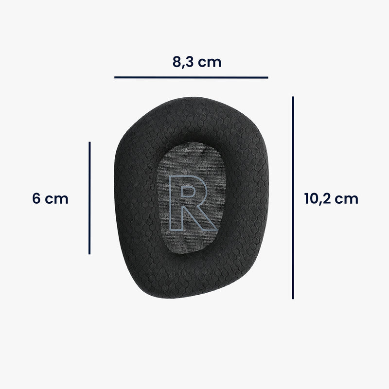 kwmobile Ohr Polster für Logitech G733 Ohrpolster Ersatz Kopfhörer Ersatzteile Kopfhörer Ersatzpolster Over Ear Headphones