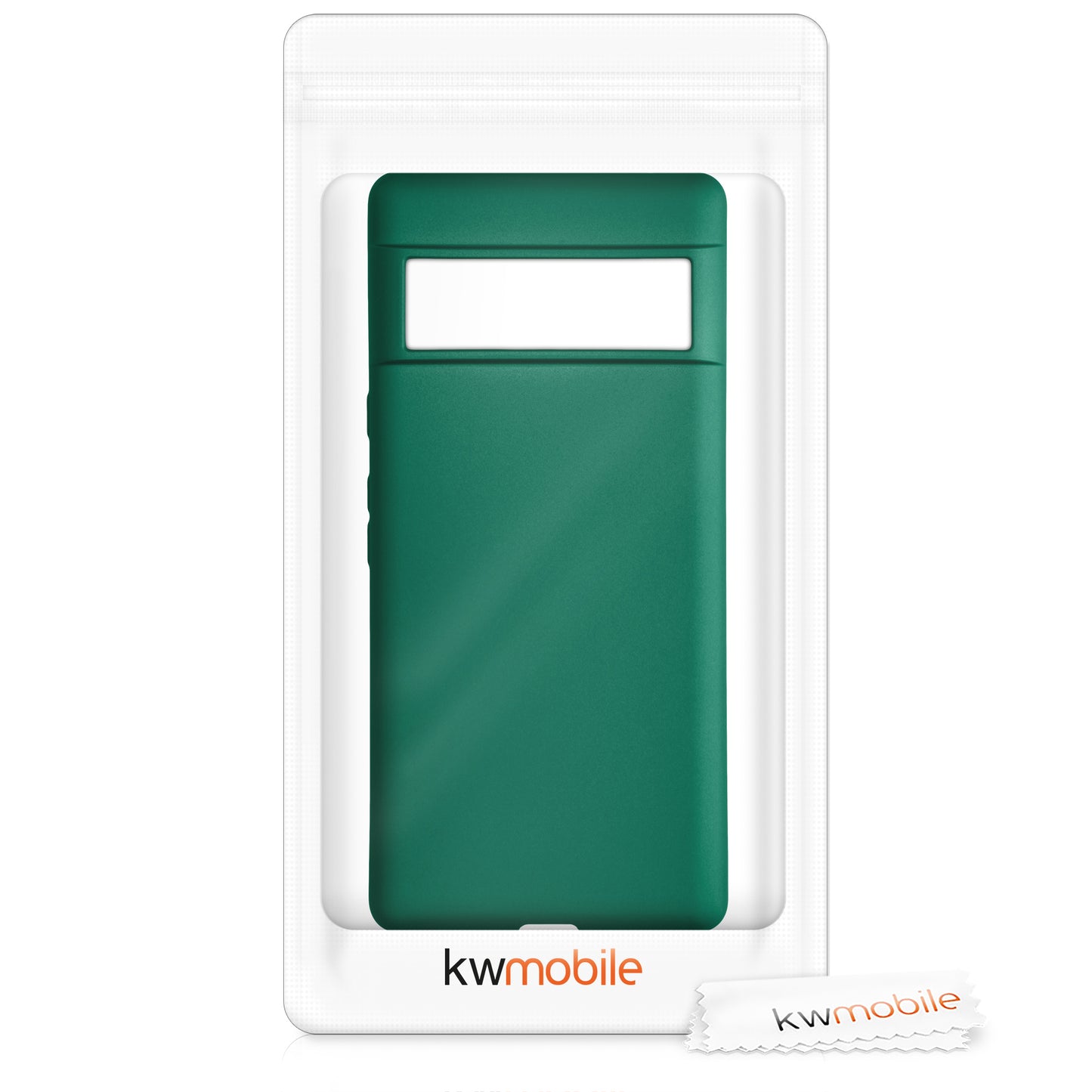 kwmobile Handyhülle für Google Pixel 6 Pro Hülle - Silikon Case schimmernd - Schutzhülle Cover
