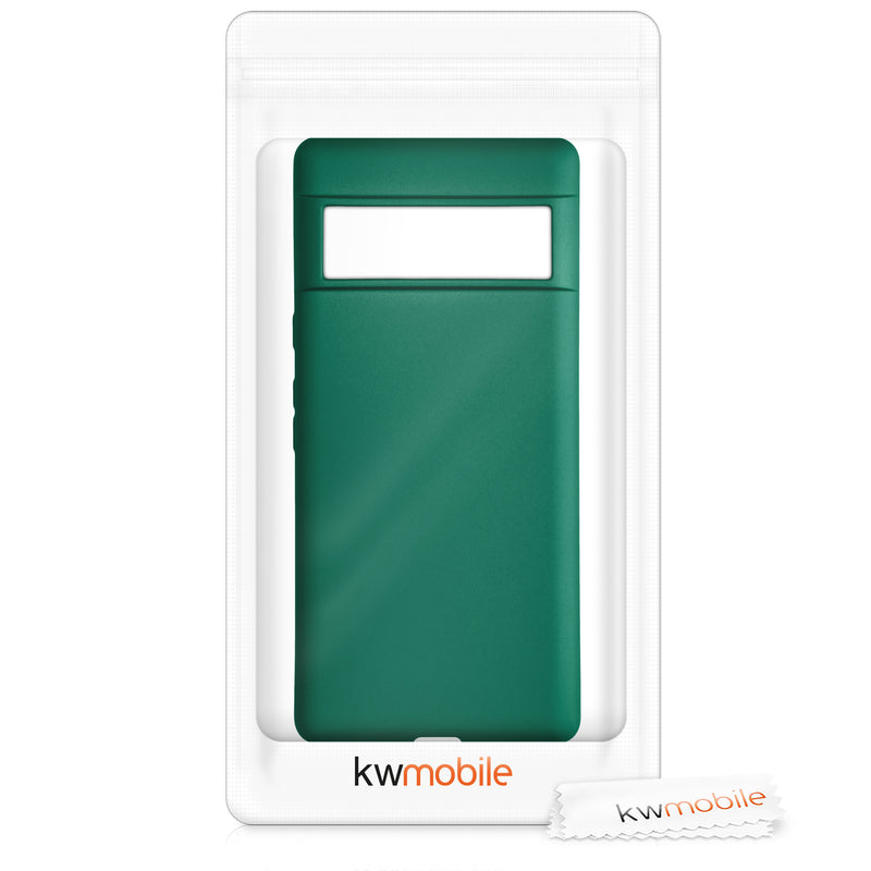 kwmobile Handyhülle für Google Pixel 6 Pro Hülle - Silikon Case schimmernd - Schutzhülle Cover
