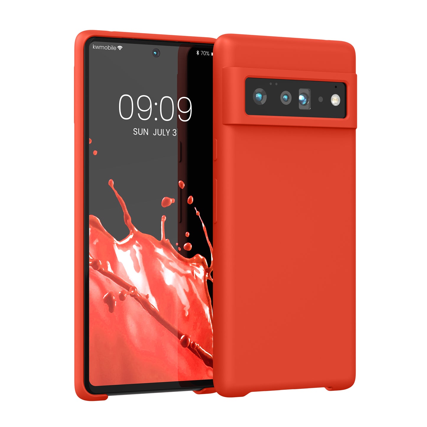 kwmobile Handyhülle für Google Pixel 6 Pro Case Kabelloses Laden Schutzhülle Cover