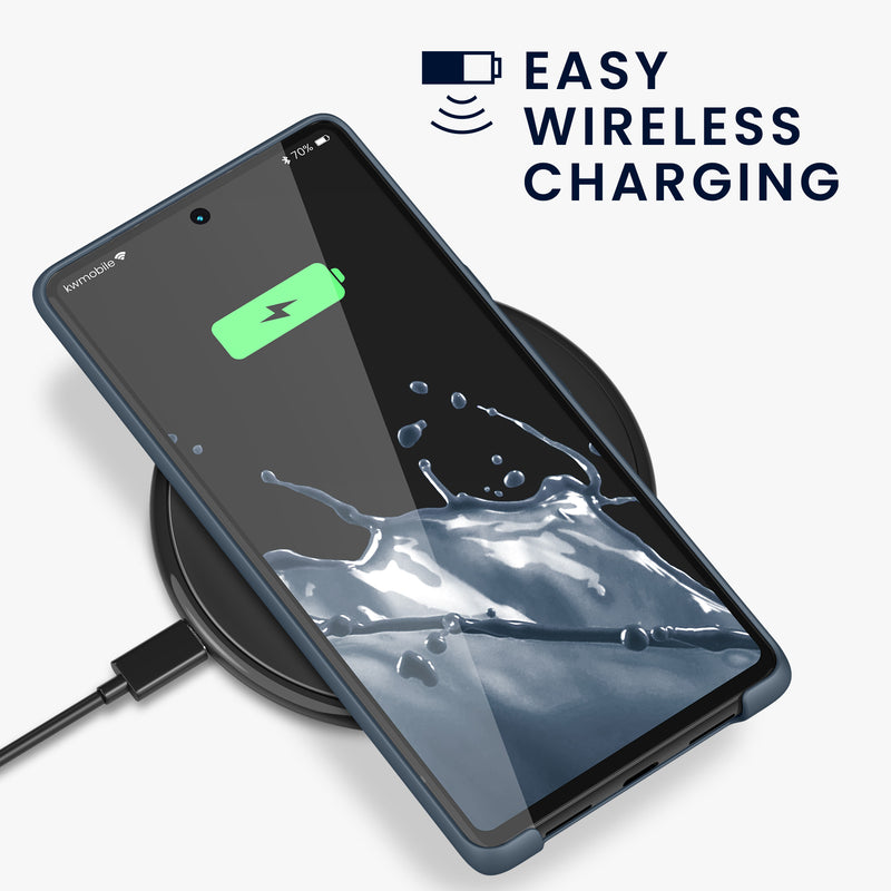 kwmobile Handyhülle für Google Pixel 6 Pro Case Kabelloses Laden Schutzhülle Cover