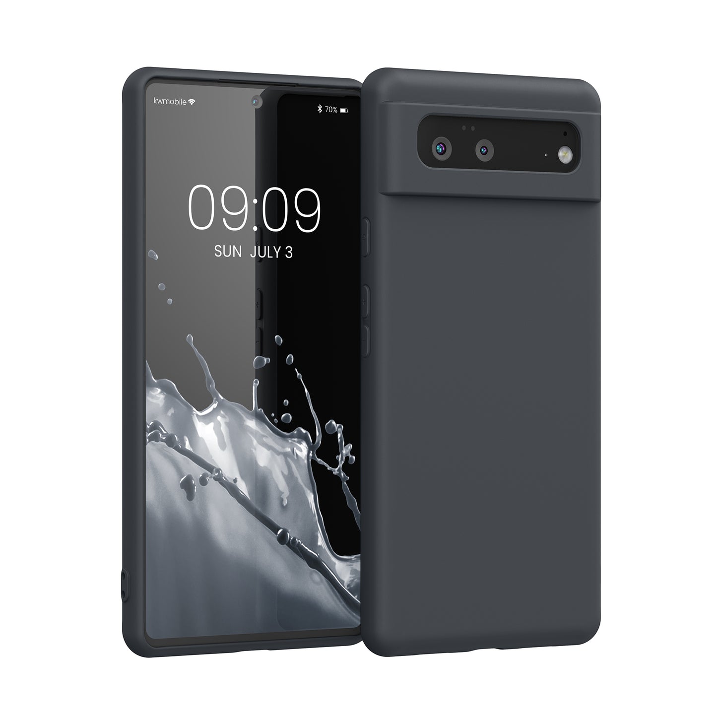 kwmobile Hülle kompatibel mit Google Pixel 6 - Schutzhülle für kabelloses Laden