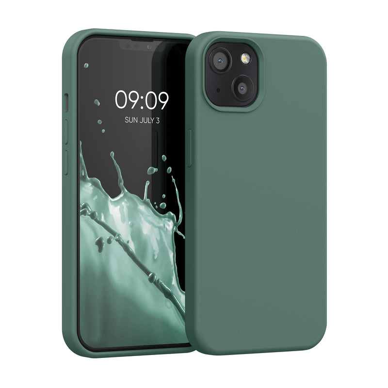kwmobile Handyhülle für iPhone 13 Case - kabelloses Laden