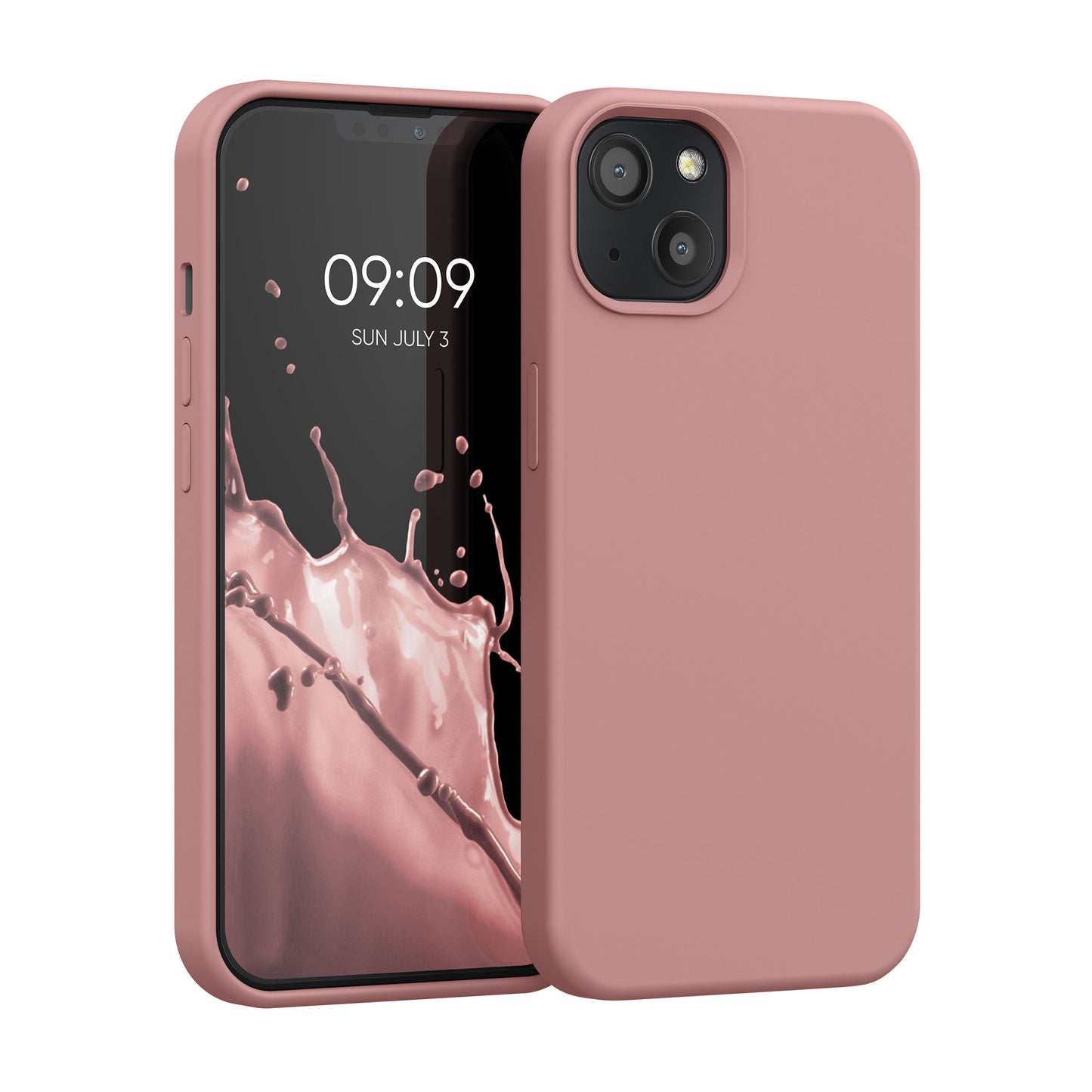 kwmobile Handyhülle für iPhone 13 Case - kabelloses Laden