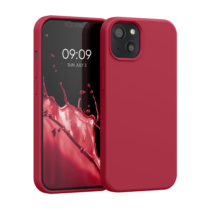 kwmobile Handyhülle für iPhone 13 Case - kabelloses Laden