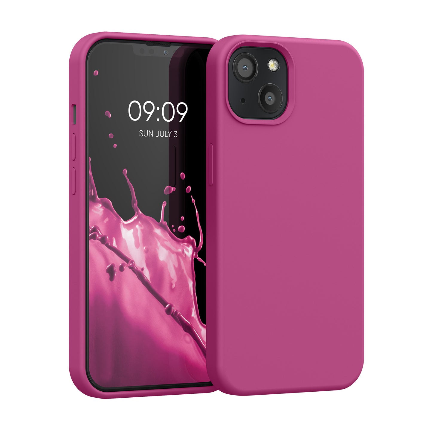 kwmobile Handyhülle für iPhone 13 Case - kabelloses Laden