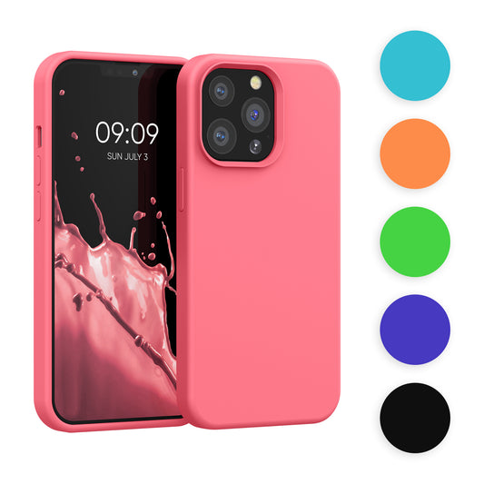 kwmobile Handyhülle für iPhone 13 Pro Hülle, für iPhone 13 Pro Case - Hülle Silikon - kabelloses Laden - Creme Creme  